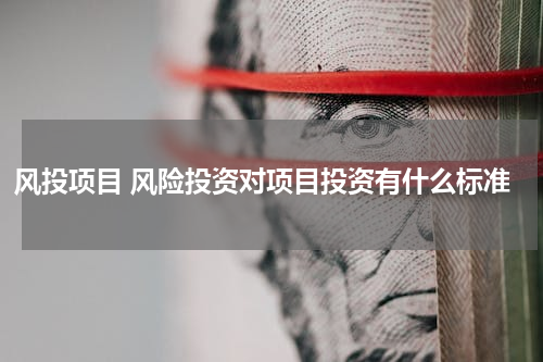 风投项目 风险投资对项目投资有什么标准
