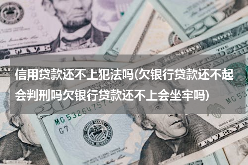 信用贷款还不上犯法吗(欠银行贷款还不起会判刑吗欠银行贷款还不上会坐牢吗)