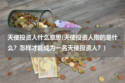 天使投资人什么意思(天使投资人指的是什么？怎样才能成为一名天使投资人？)