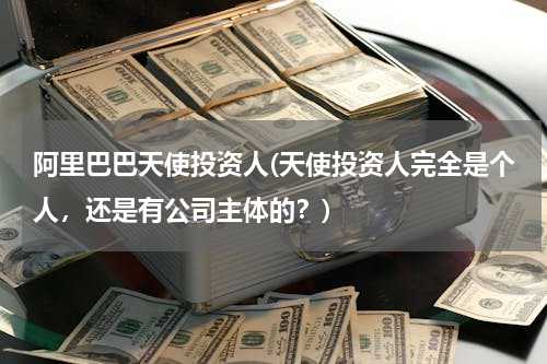 阿里巴巴天使投资人(天使投资人完全是个人，还是有公司主体的？)