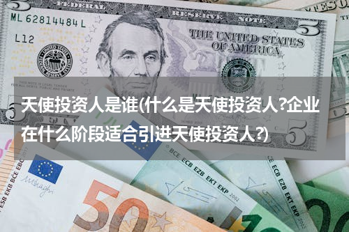 天使投资人是谁(什么是天使投资人?企业在什么阶段适合引进天使投资人?)