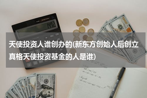 天使投资人谁创办的(新东方创始人后创立真格天使投资基金的人是谁)