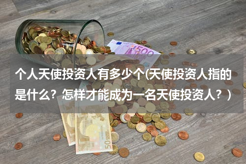 个人天使投资人有多少个(天使投资人指的是什么？怎样才能成为一名天使投资人？)