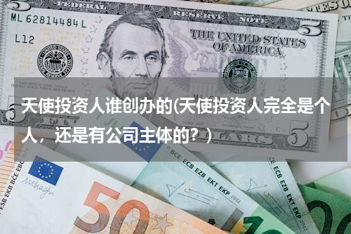 天使投资人谁创办的(天使投资人完全是个人，还是有公司主体的？)