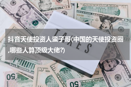 抖音天使投资人蛮子哥(中国的天使投资圈,哪些人算顶级大佬?)