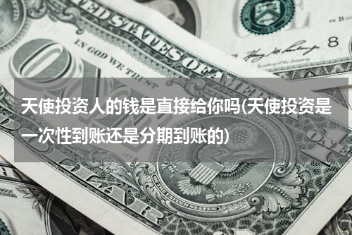天使投资人的钱是直接给你吗(天使投资是一次性到账还是分期到账的)