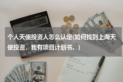 个人天使投资人怎么认定(如何找到上海天使投资，我有项目计划书。)