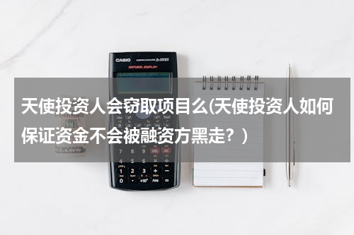 天使投资人会窃取项目么(天使投资人如何保证资金不会被融资方黑走？)