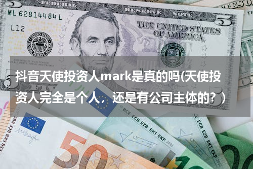 抖音天使投资人mark是真的吗(天使投资人完全是个人，还是有公司主体的？)