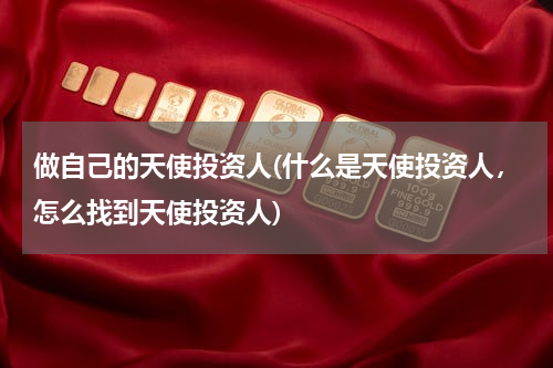 做自己的天使投资人(什么是天使投资人，怎么找到天使投资人)