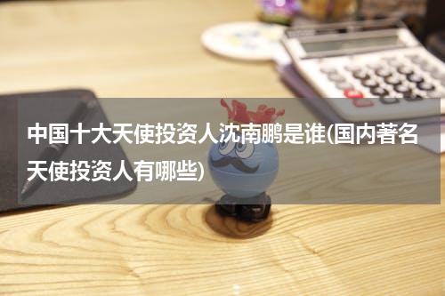 中国十大天使投资人沈南鹏是谁(国内著名天使投资人有哪些)