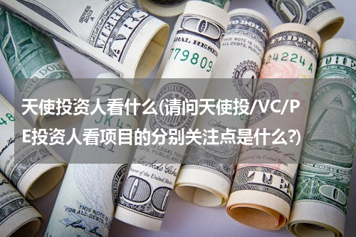 天使投资人看什么(请问天使投/VC/PE投资人看项目的分别关注点是什么?)