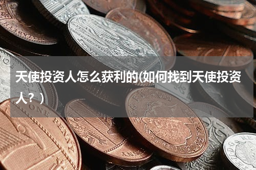 天使投资人怎么获利的(如何找到天使投资人？)