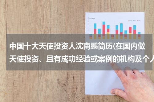 中国十大天使投资人沈南鹏简历(在国内做天使投资、且有成功经验或案例的机构及个人有那些？)