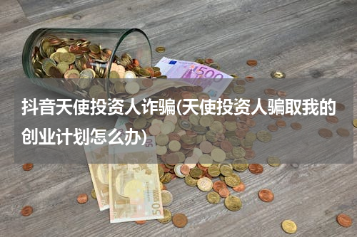 抖音天使投资人诈骗(天使投资人骗取我的创业计划怎么办)