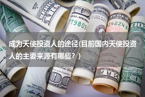 成为天使投资人的途径(目前国内天使投资人的主要来源有哪些？)