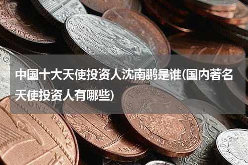 中国十大天使投资人沈南鹏是谁(国内著名天使投资人有哪些)