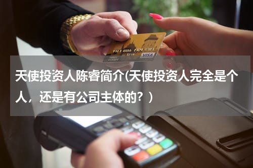 天使投资人陈睿简介(天使投资人完全是个人，还是有公司主体的？)