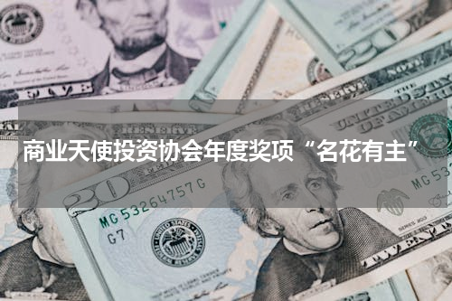 商业天使投资协会年度奖项“名花有主”