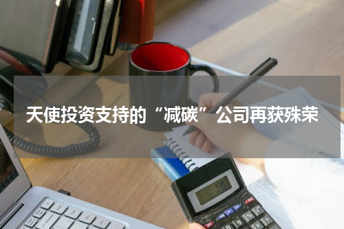 天使投资支持的“减碳”公司再获殊荣