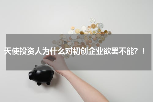 天使投资人为什么对初创企业欲罢不能？！